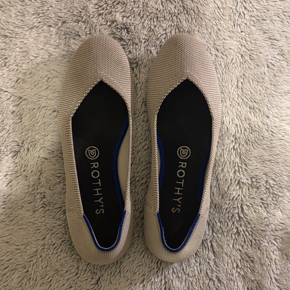 Rothy's Flax Birdseye Flats